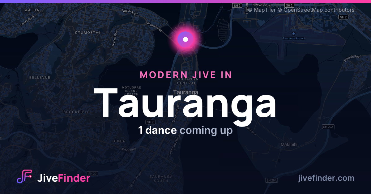 Modern Jive in in Tauranga — 1 dance coming up
