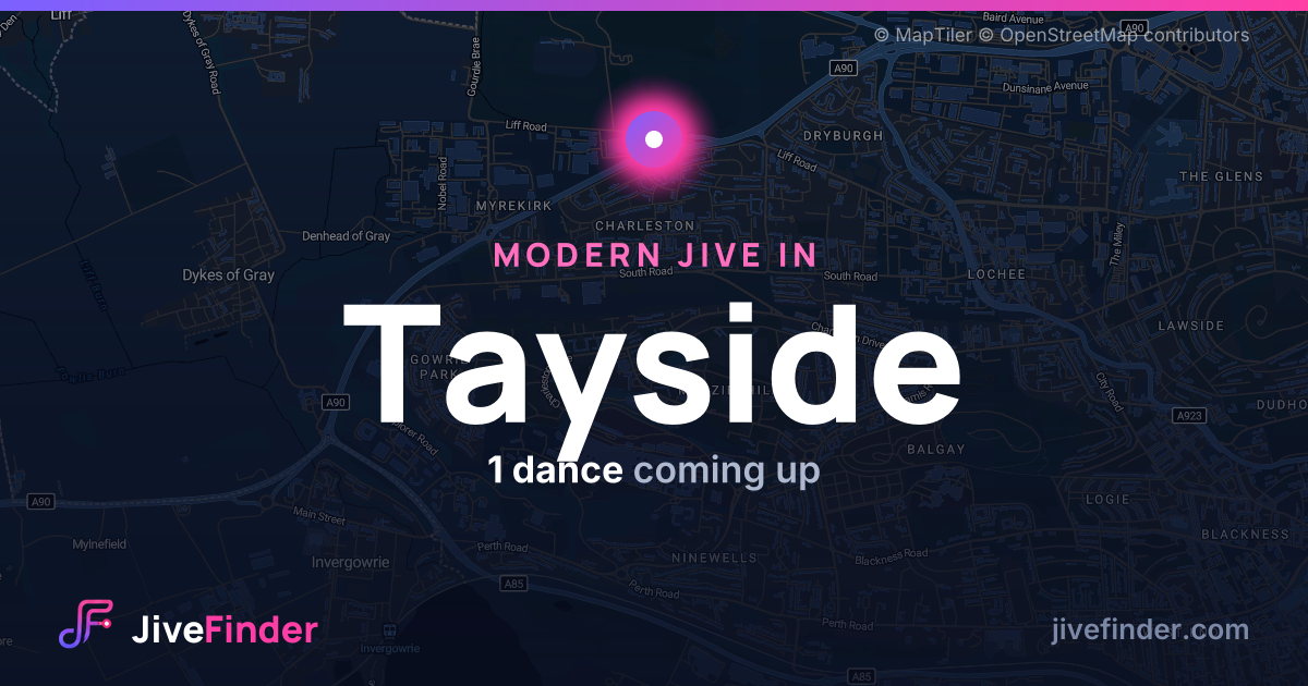 Modern Jive in in Tayside — 1 dance coming up