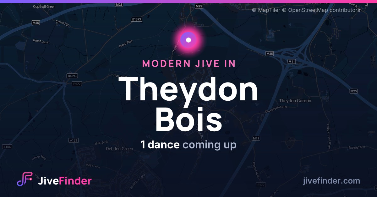 Modern Jive in in Theydon Bois — 1 dance coming up