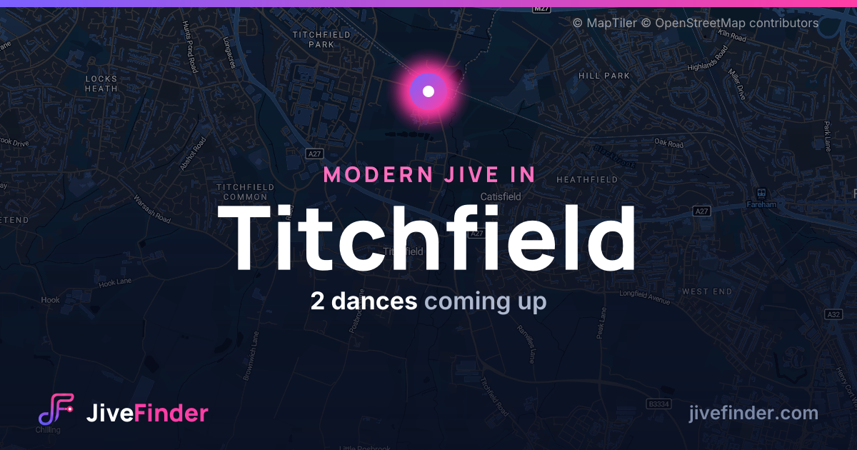 Modern Jive in in Titchfield — 2 dances coming up