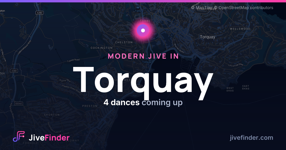Modern Jive in in Torquay — 4 dances coming up