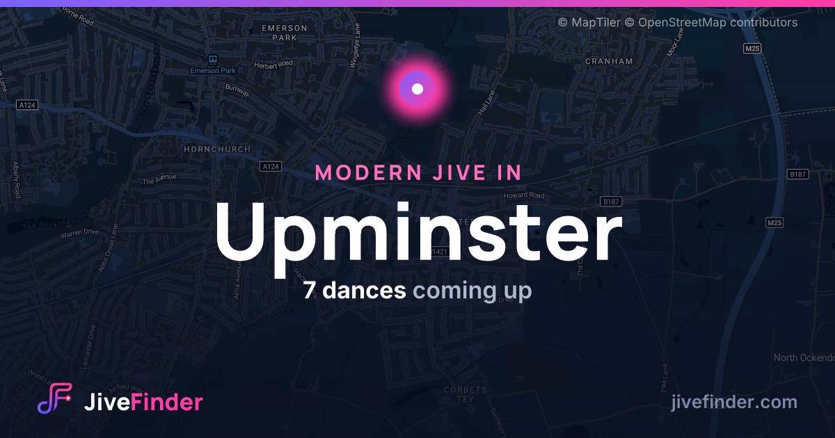 Modern Jive in in Upminster — 7 dances coming up