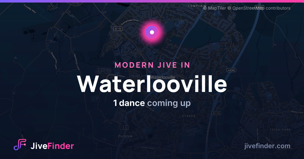 Modern Jive in in Waterlooville — 1 dance coming up