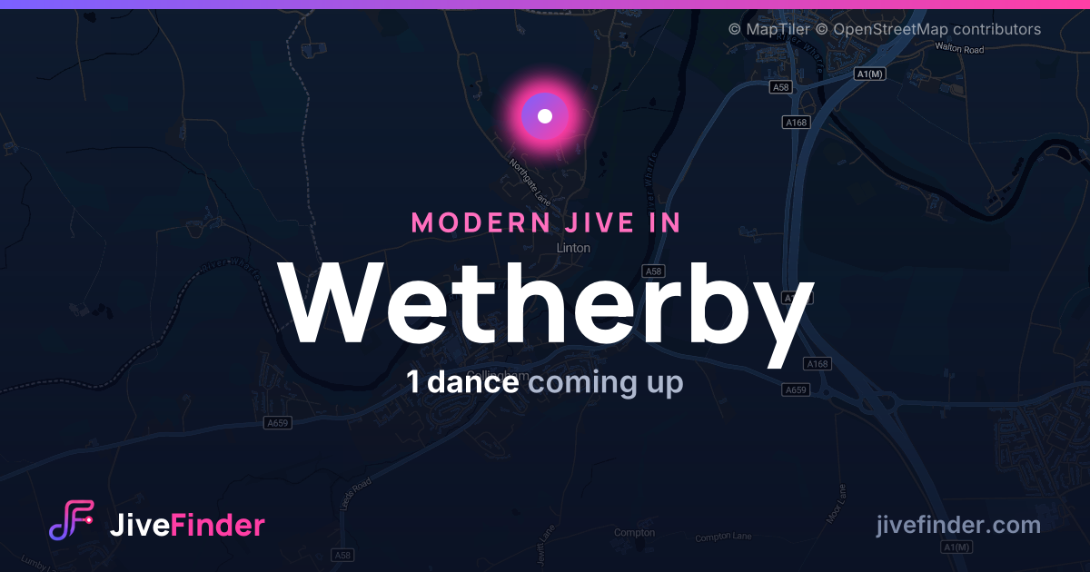 Modern Jive in in Wetherby — 1 dance coming up