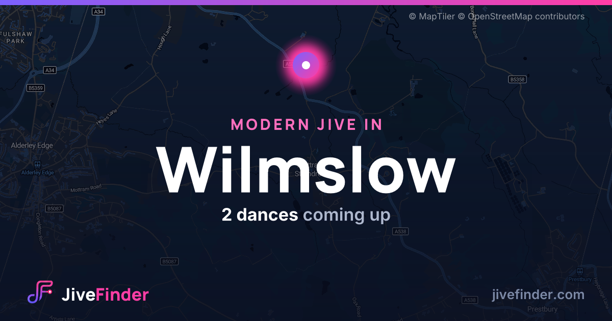 Modern Jive in in Wilmslow — 2 dances coming up