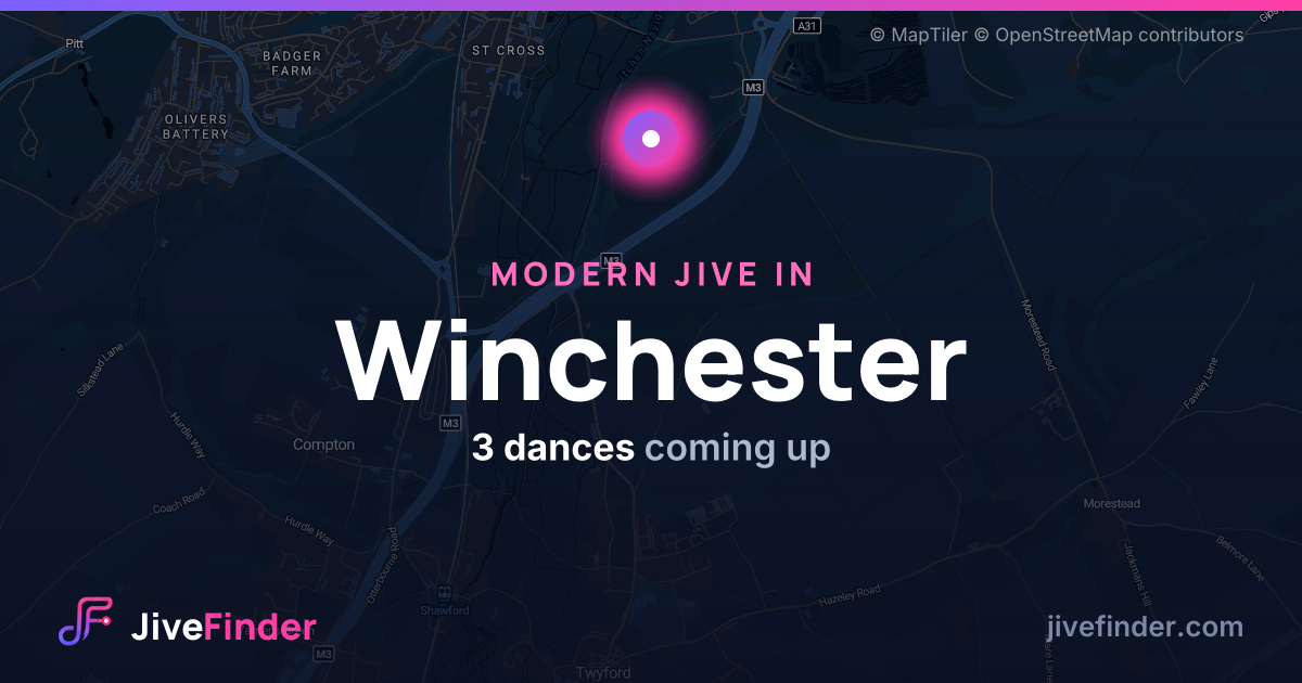 Modern Jive in in Winchester — 3 dances coming up
