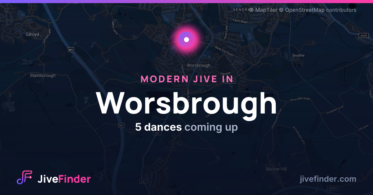 Modern Jive in in Worsbrough — 5 dances coming up