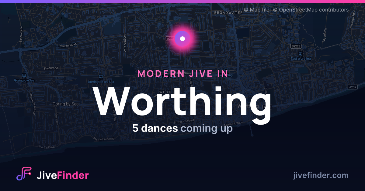 Modern Jive in in Worthing — 5 dances coming up