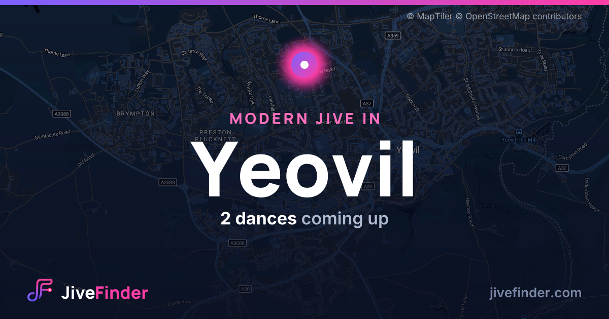 Modern Jive in in Yeovil — 2 dances coming up