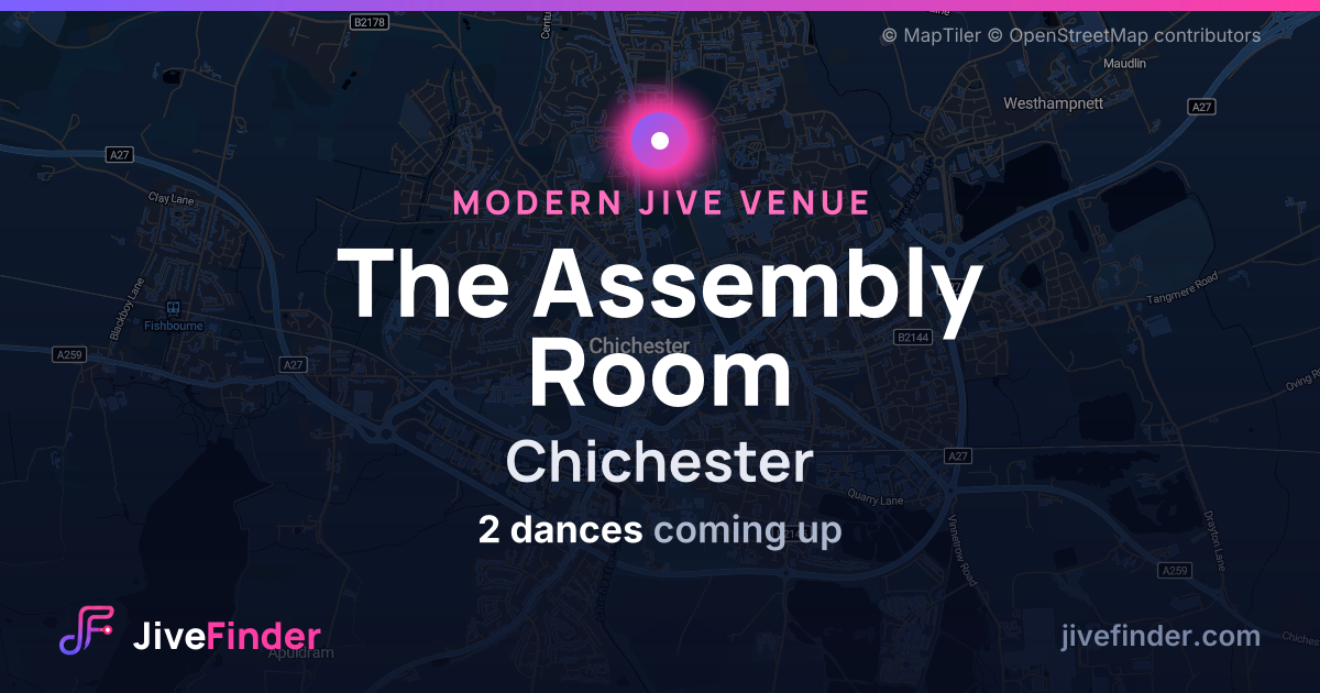 Modern Jive venue at Chichester, The Assembly Room — 2 dances coming up