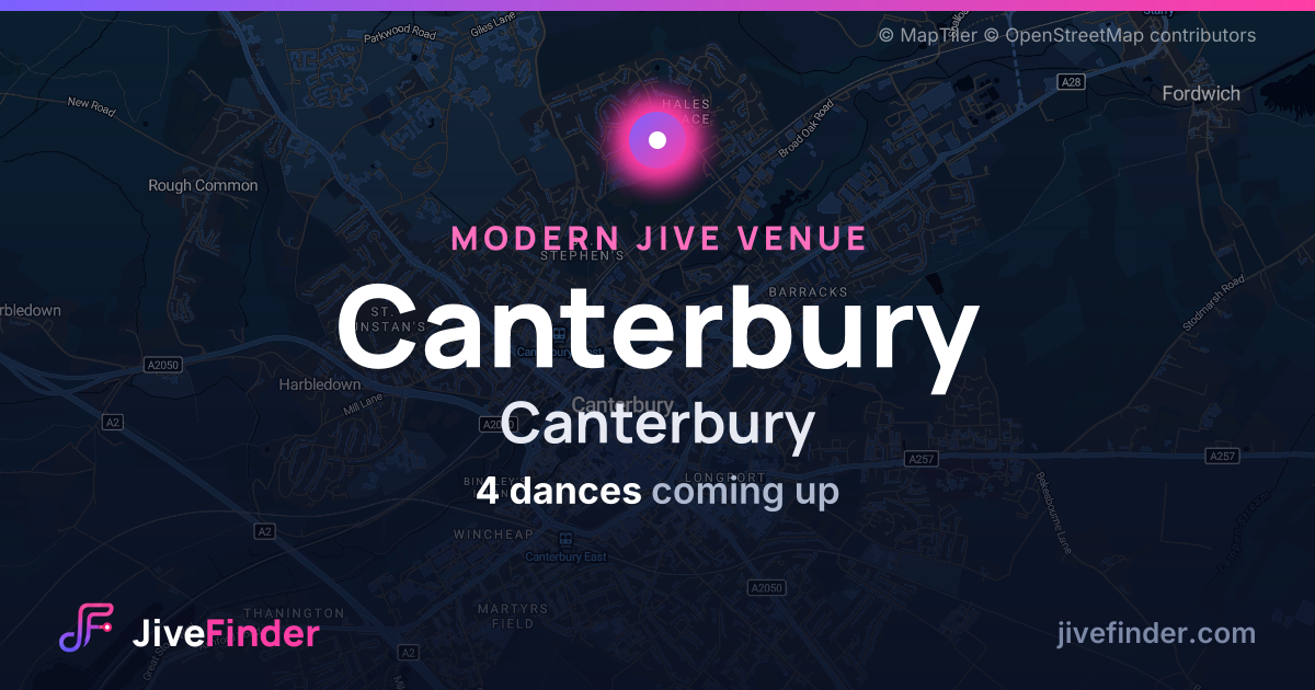 Modern Jive venue at Canterbury, Canterbury — 4 dances coming up