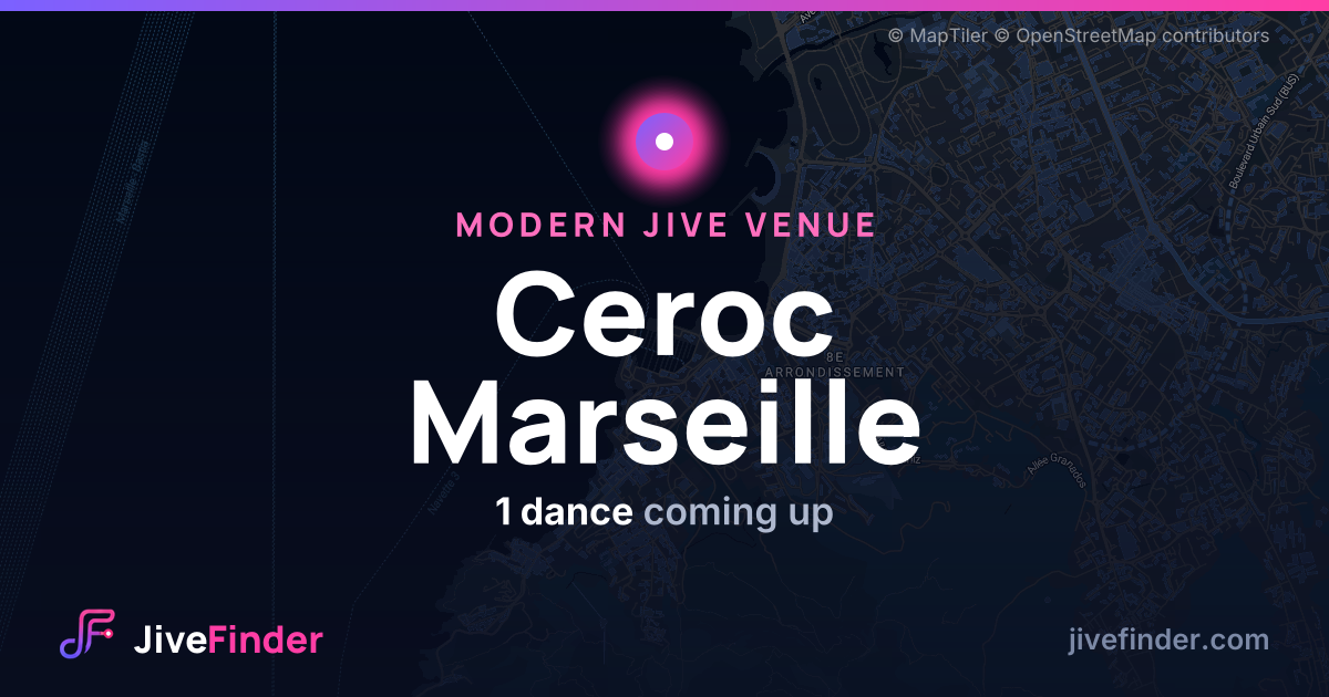 Modern Jive venue in Ceroc Marseille — 1 dance coming up