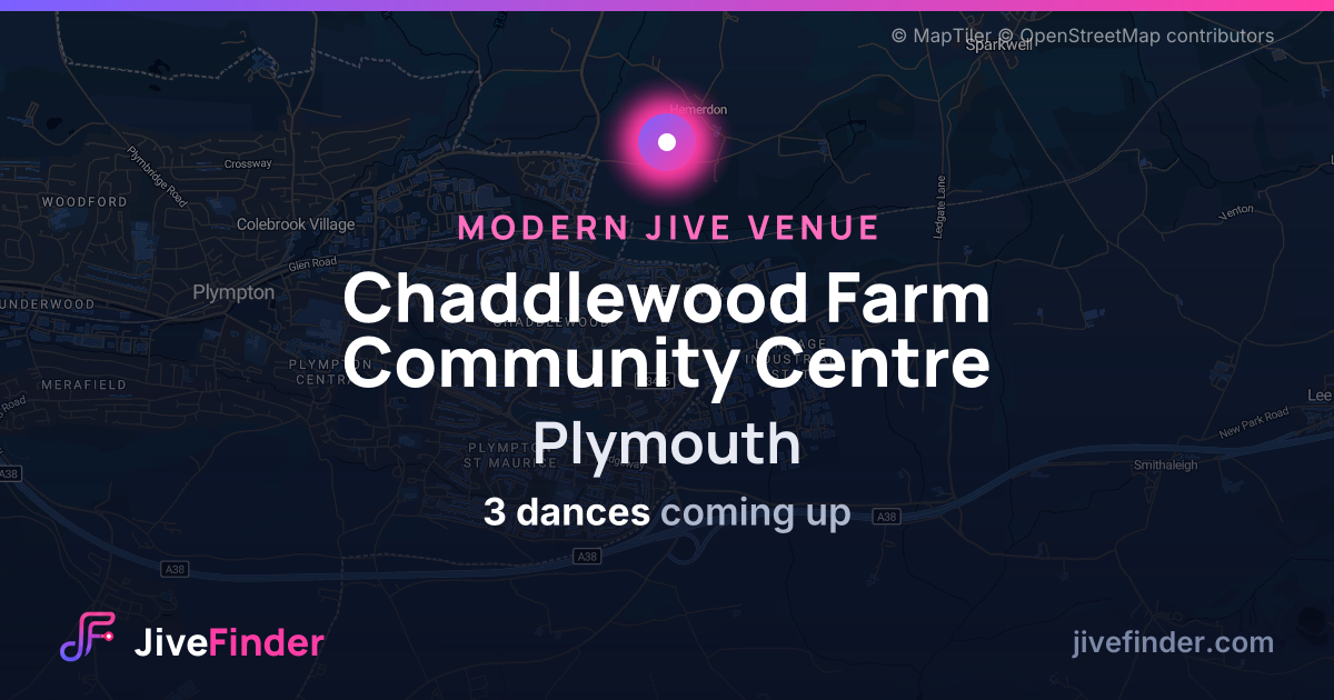 Modern Jive venue at Plymouth, Chaddlewood Farm Community Centre — 3 dances coming up