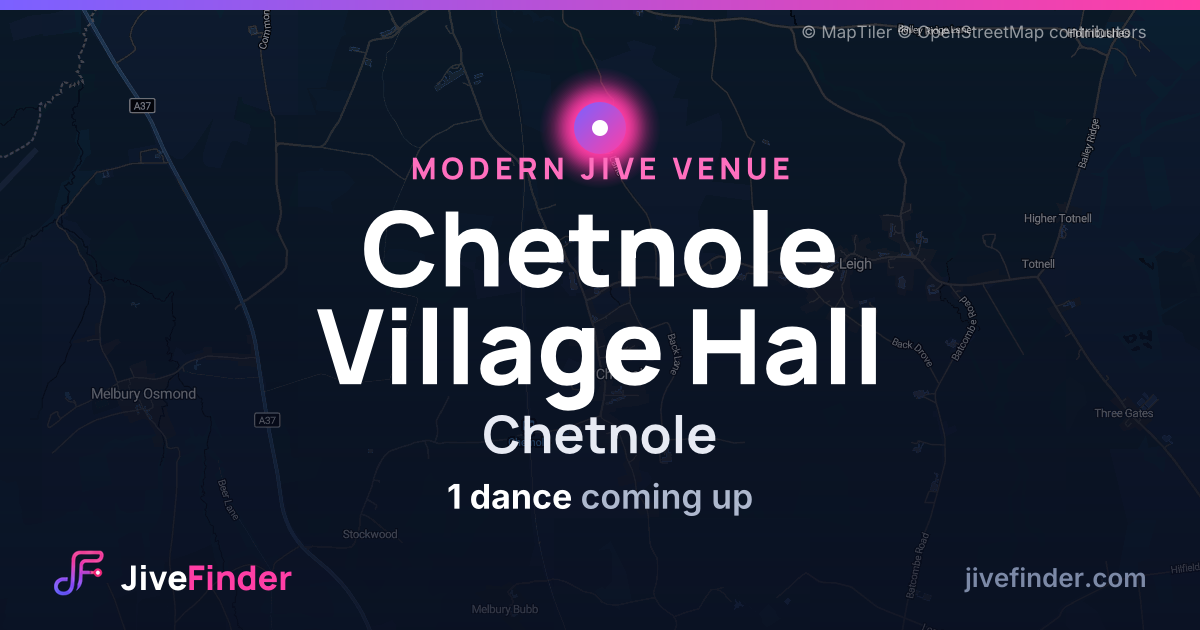 Modern Jive venue at Chetnole, Chetnole Village Hall — 1 dance coming up