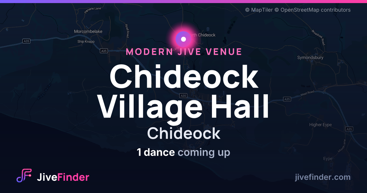 Modern Jive venue at Chideock, Chideock Village Hall — 1 dance coming up