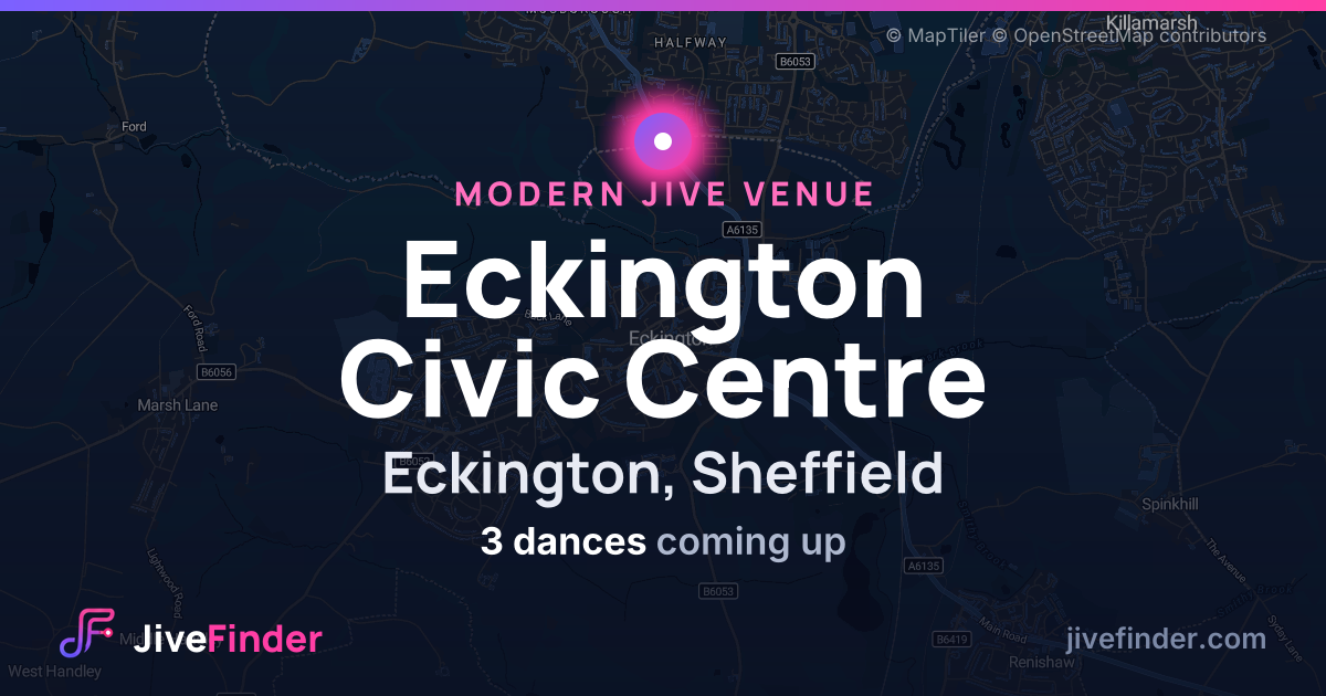 Modern Jive venue at Eckington, Sheffield, Eckington Civic Centre — 3 dances coming up