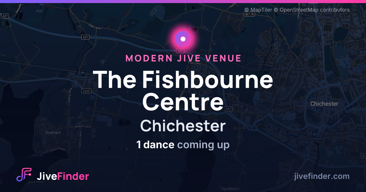 Modern Jive venue at Chichester, The Fishbourne Centre — 1 dance coming up