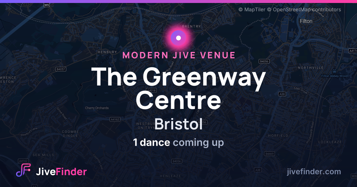 Modern Jive venue at Bristol, The Greenway Centre — 1 dance coming up