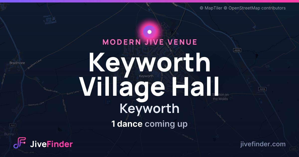 Modern Jive venue at Keyworth, Keyworth Village Hall — 1 dance coming up