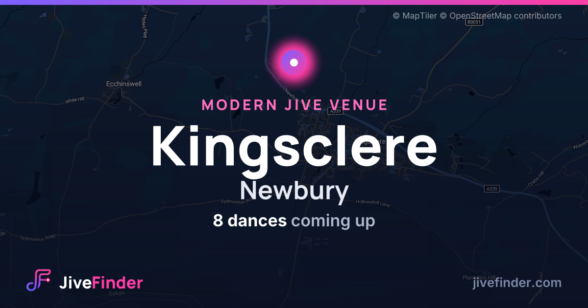 Modern Jive venue at Newbury, Kingsclere — 8 dances coming up