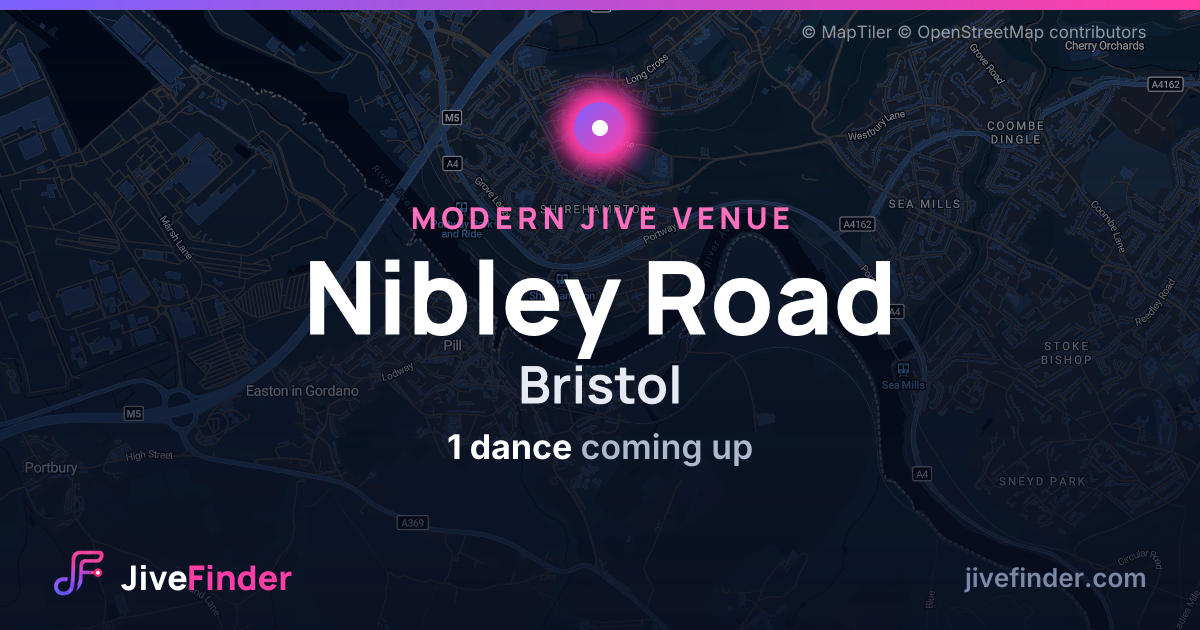 Modern Jive venue at Bristol, Nibley Road — 1 dance coming up