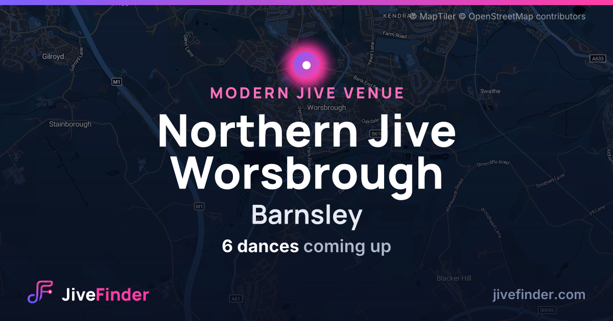 Modern Jive venue at Barnsley, Northern Jive Worsbrough — 6 dances coming up