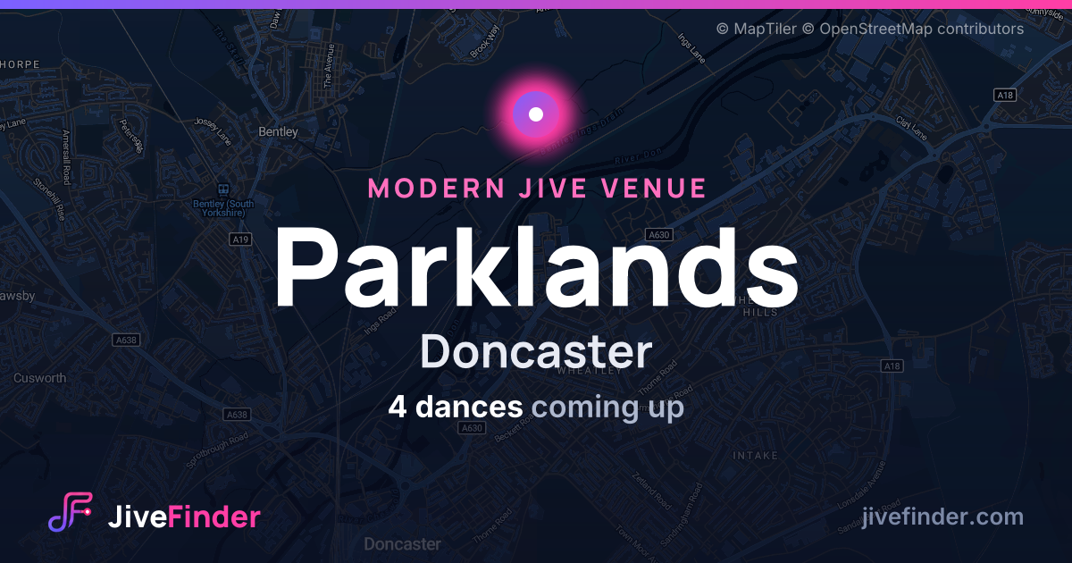 Modern Jive venue at Doncaster, Parklands — 4 dances coming up