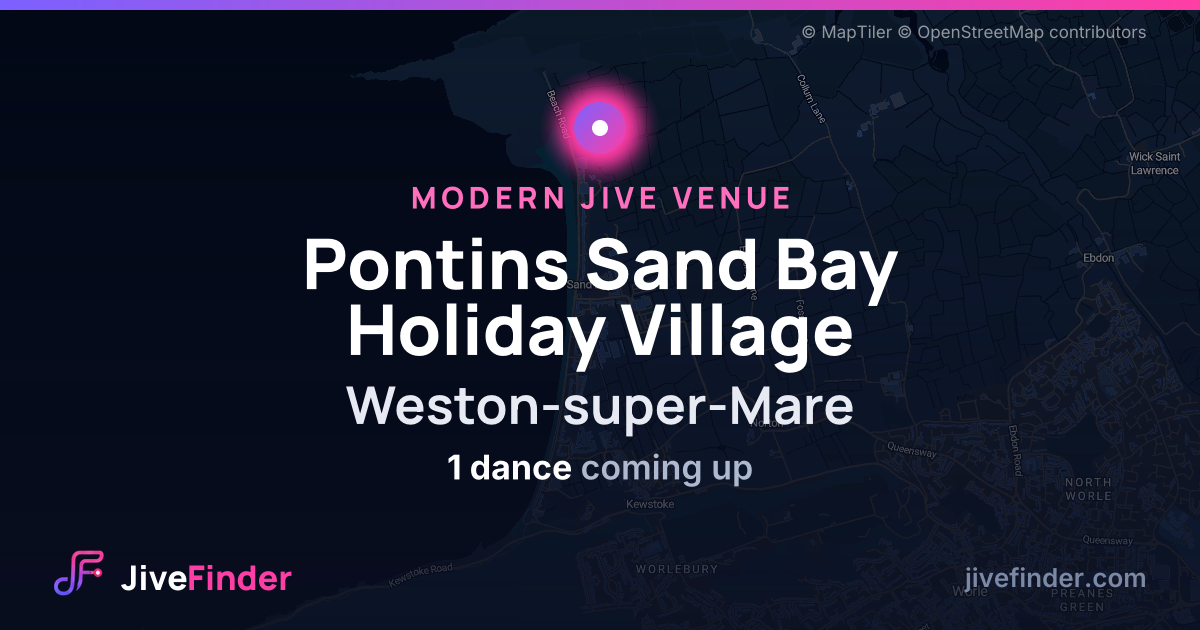 Modern Jive venue at Weston-super-Mare, Pontins Sand Bay Holiday Village — 1 dance coming up