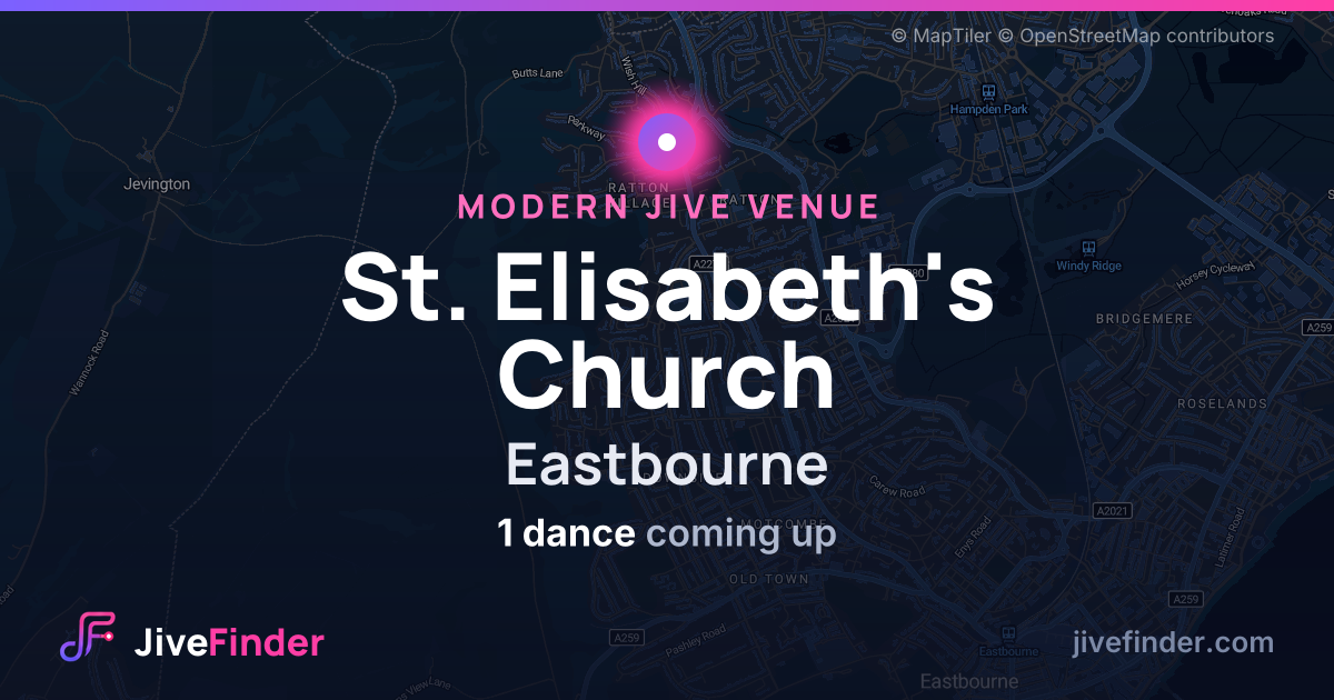 Modern Jive venue at Eastbourne, St. Elisabeth's Church — 1 dance coming up