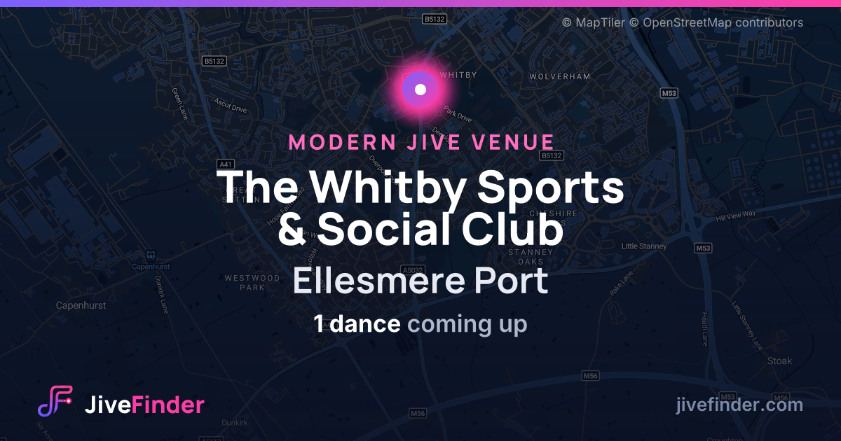 Modern Jive venue at Ellesmere Port, The Whitby Sports & Social Club — 1 dance coming up